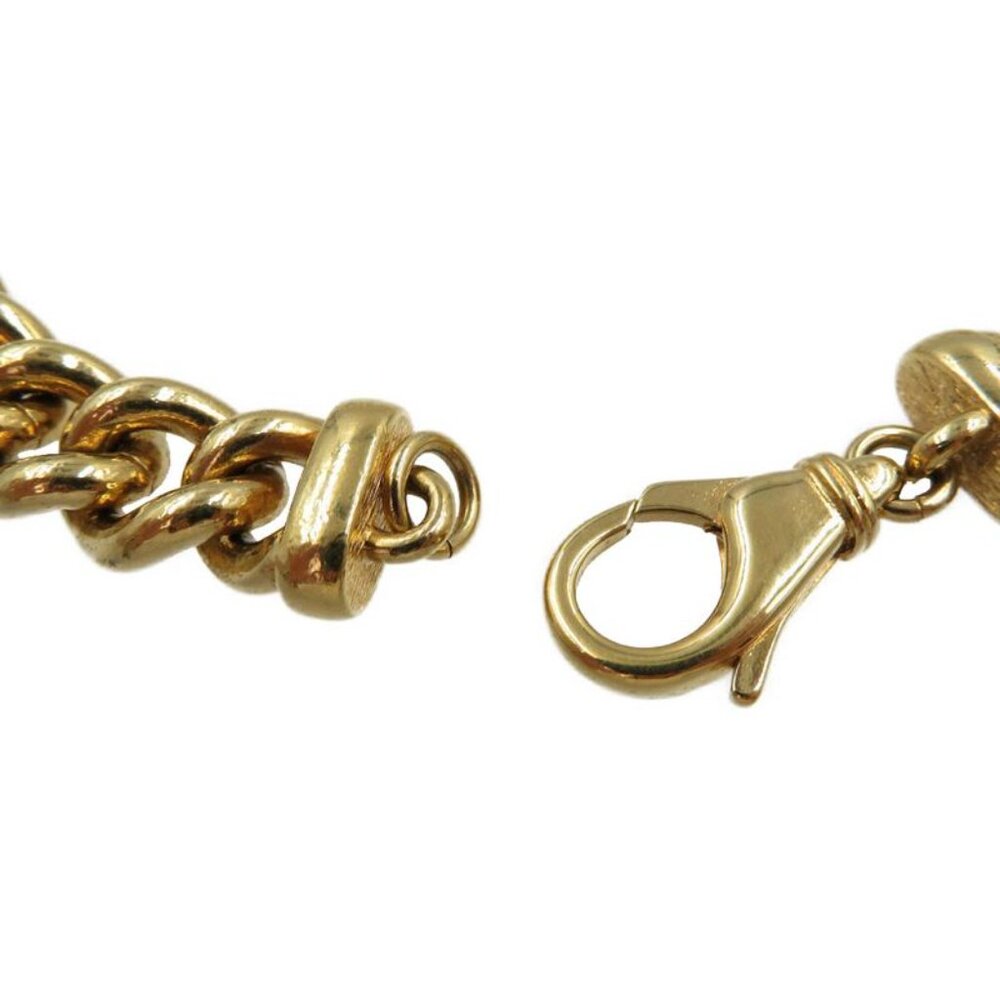 Christian Dior Vintage Chain GP Gold Choker Necklace 0094 - Picture 3 of 4